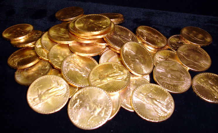 Gold Coin Pile